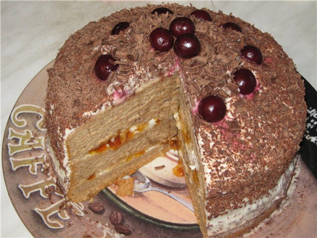كعكة العسل من شولا في طباخ متعدد باناسونيك SR-TMH18