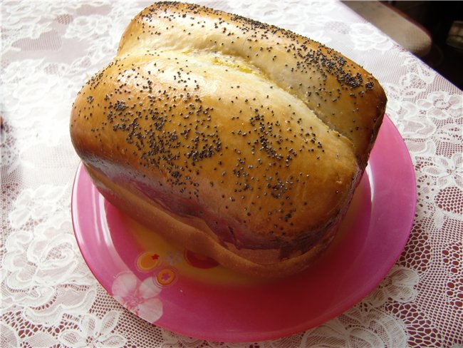 Pane di frumento Poppy curl (macchina per il pane)