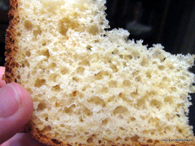 Sesame bread in a bread maker