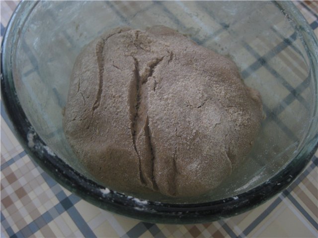 Rye sourdough (semi-finished product)