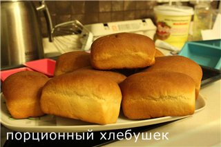 Pan blanco instantáneo (al horno)