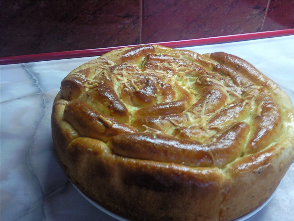 Bread Rose with cheese