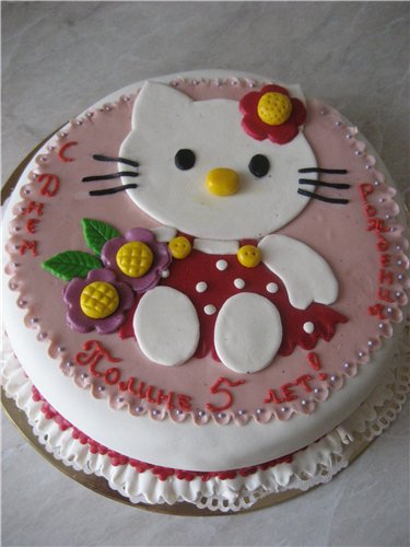 Hello Kitty sütemények