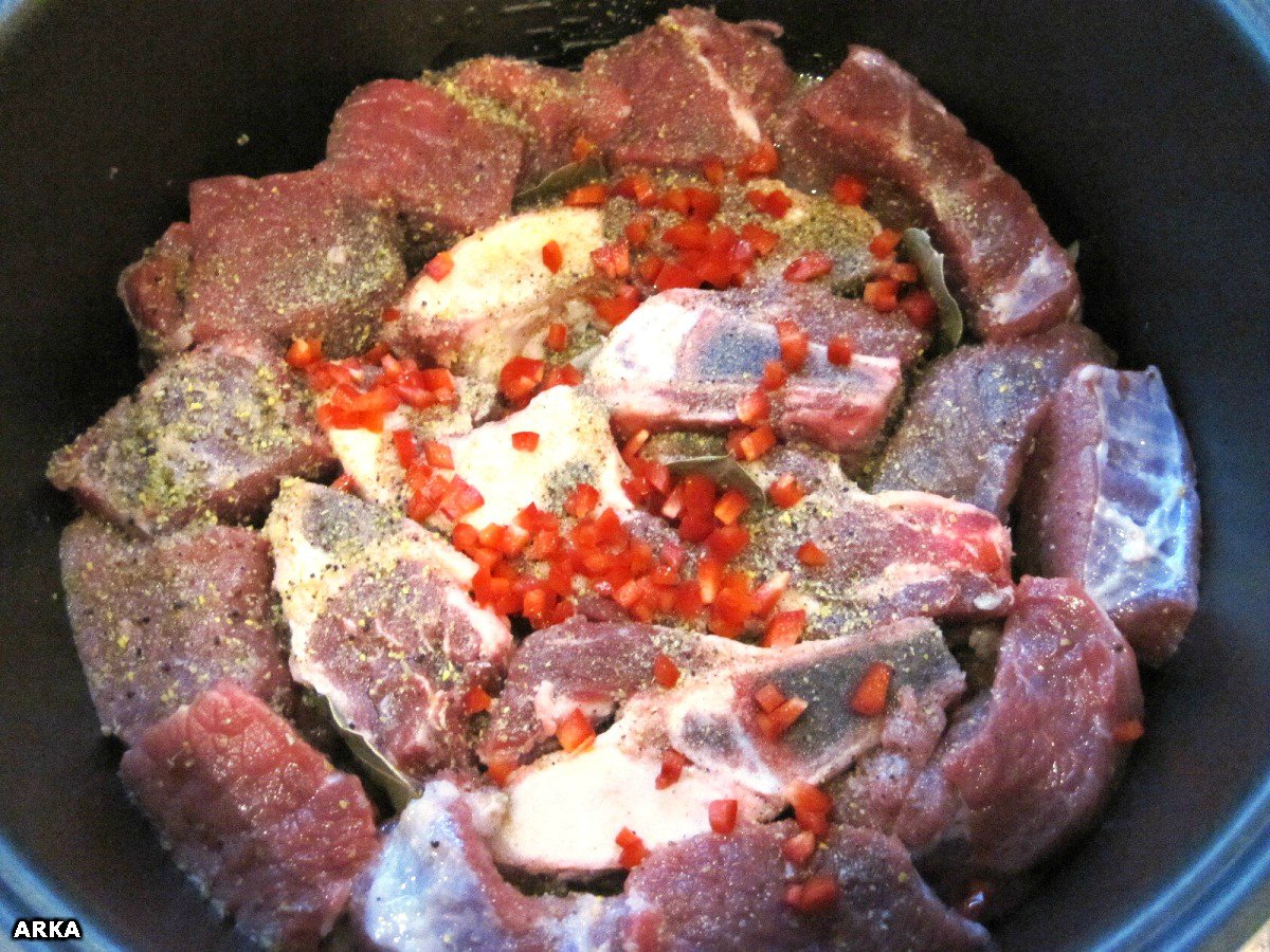 بريسكت مطهي حار (طباخ متعدد الطهي Redmond RMC M4502)
