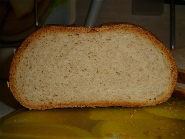 Pane di segale e grano per principianti (al forno)