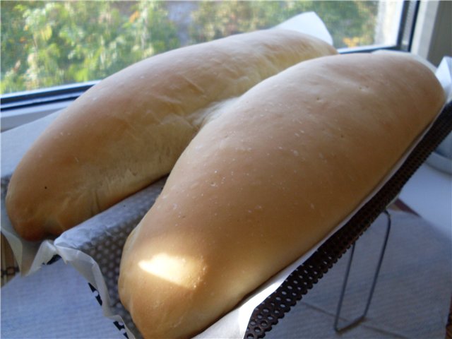 Pan blanco alemán (horno)