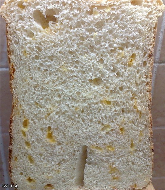 Pan de queso con masa (panificadora)
