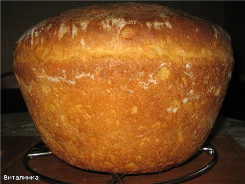 לחם קורד חיטה "עדין" (תנור)