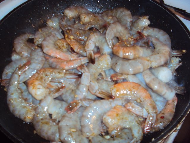Just fried shrimp