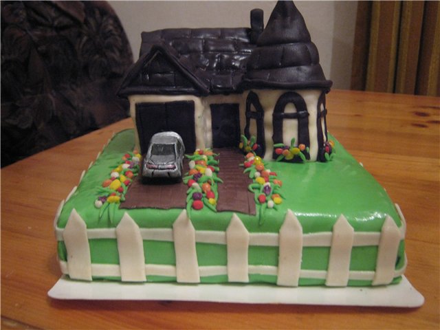 Castles, palaces, houses (cakes)