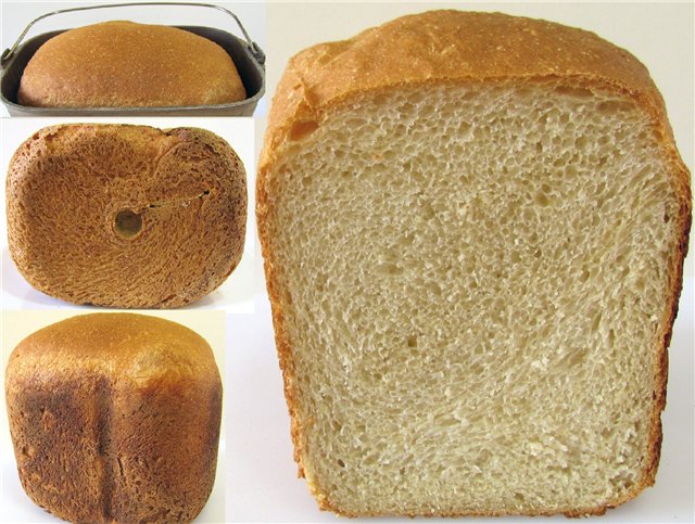 Bread with grains