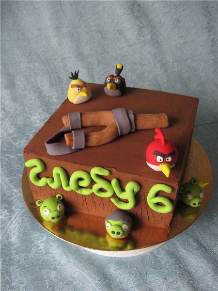 Angry Birds sütemények