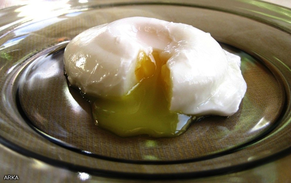 Poached eggs (master class)