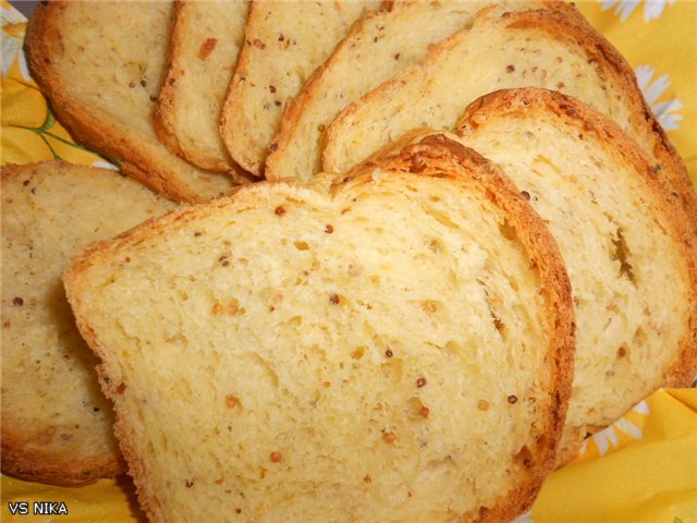 Wypiekacz do chleba Marka 3801. Program 1 - Chleb biały lub podstawowy