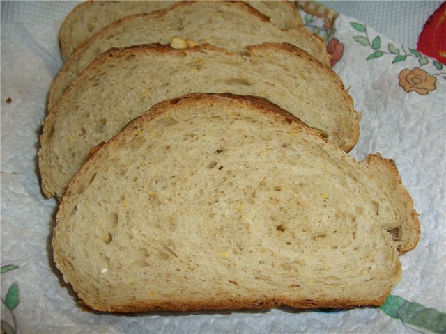 Brød, baguetter, fletter er forskjellige (bakevalg) fra Admin.