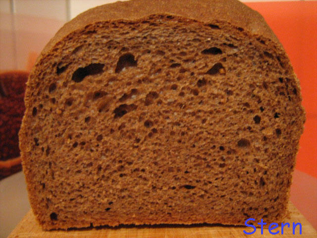 Wheat-rye whole grain with beer and potato broth