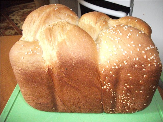 לחם Zopf (תנור)