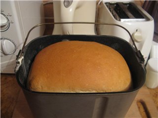 Brewed wheat bread (oven)