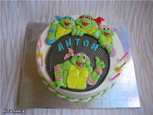 Teenage Mutant Ninja Turtles Cakes