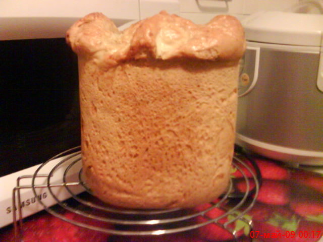 Wheat bread "Stolovyi" sourdough from Admin (in the oven)