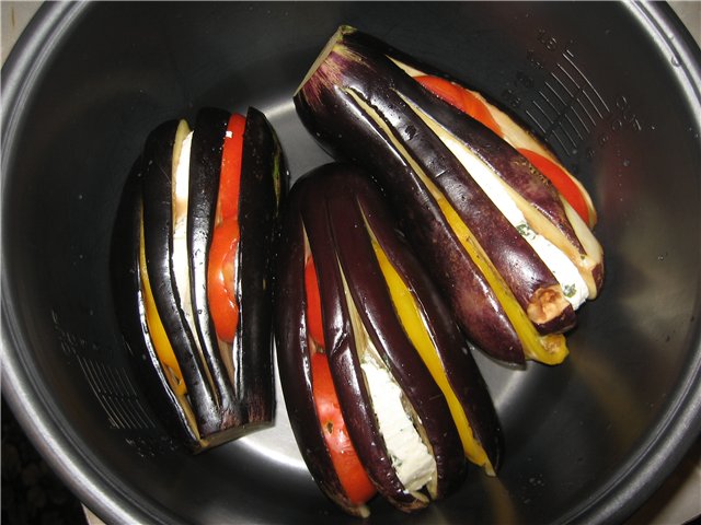 Hot eggplant appetizer (Brand 6050 pressure cooker)
