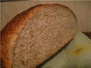Ciasto na chleb pełnoziarnisty 50:50 (Peter Reinhart)