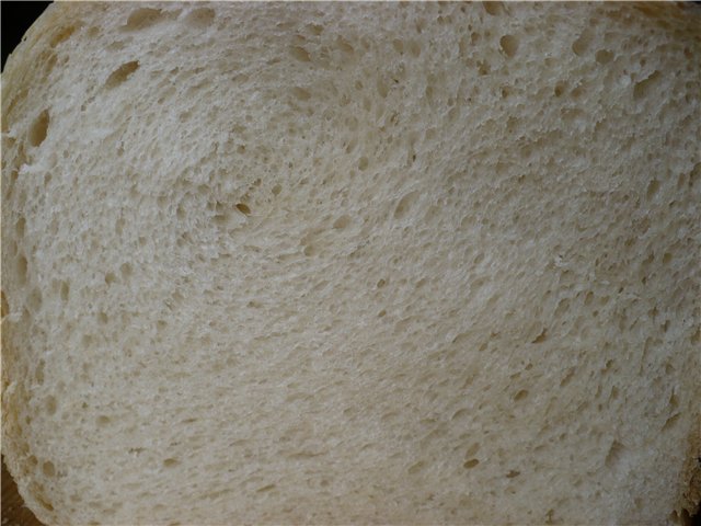 French bread in a bread maker