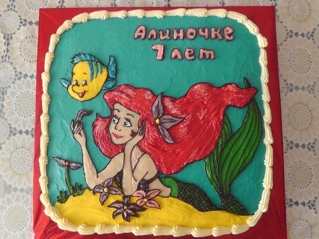 The Little Mermaid Cakes