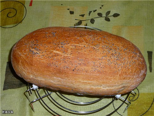 Kovászos kenyér (sütőben)
