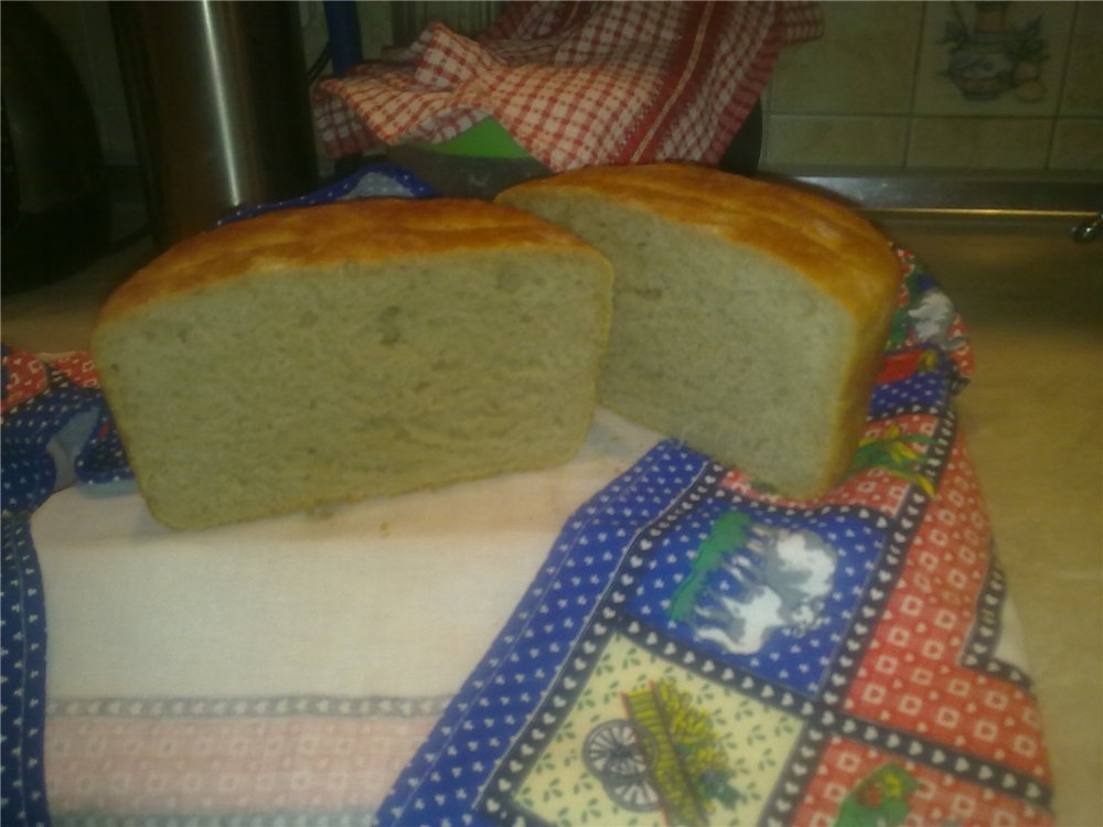 Kovászos kenyér a sütőben