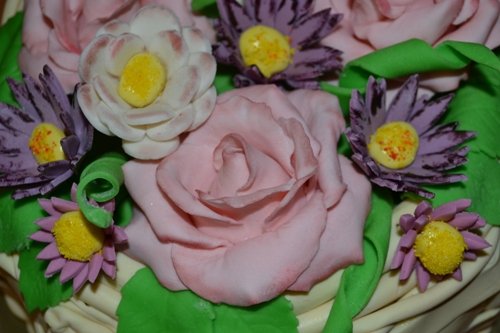 עוגות פרחים