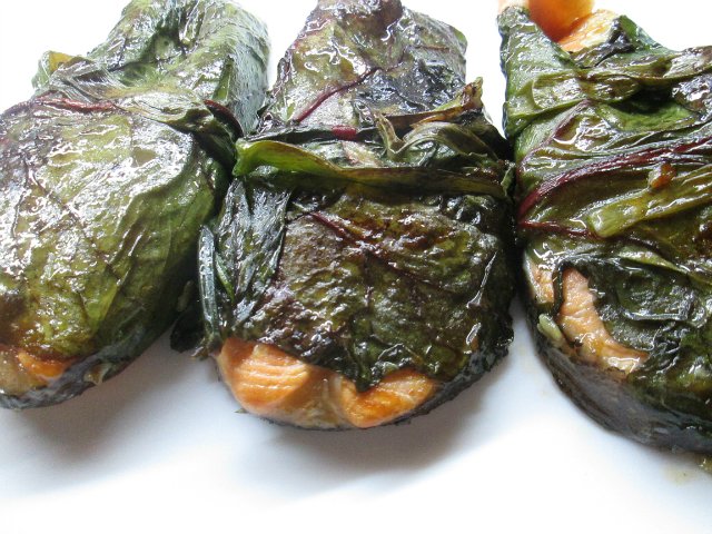 Trucha en hojas de remolacha para multicocina Marca 6051