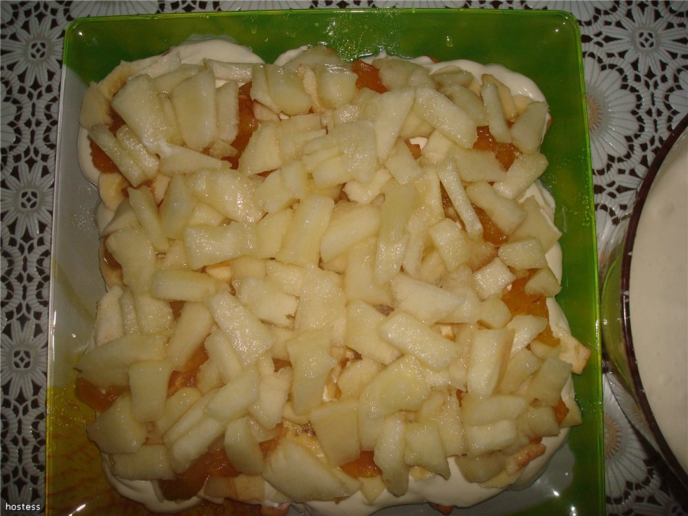Ciasto owocowe Kruchość (bez pieczenia)