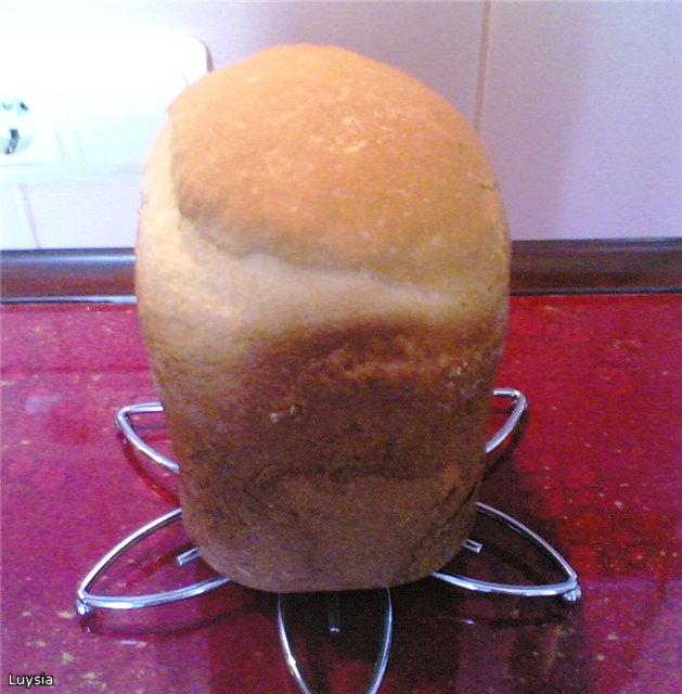 Wheat bread Cappuccino (bread maker)