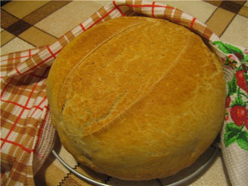 خبز مائدة أبيض طويل الأمد (فرن)