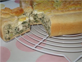 Torta di pollo greca (Khoryatiki kotopita)