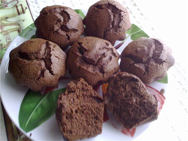 Italian chocolate muffins