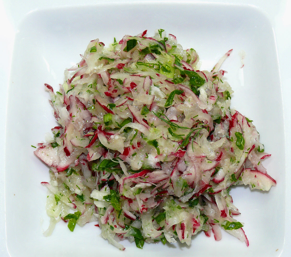 Salkyn ashamlik (Snelle salade)