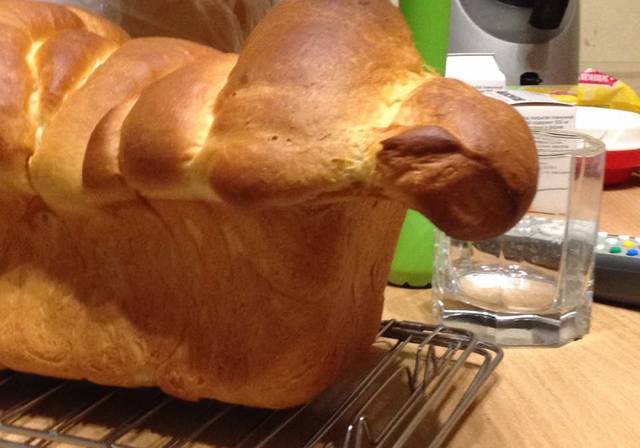 Chleb tostowy domowej roboty Chmura