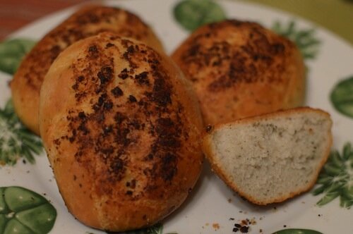 Japán stílusú fokhagymás kenyér
