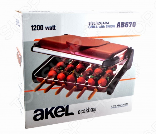 Elektromos grill Akel AV-670 (Törökország)