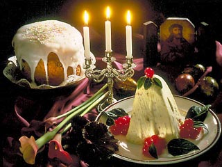 Felkészülés a húsvéti ünnepre. Húsvéti asztal