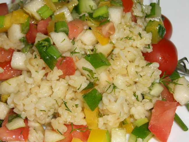 Bulgur saláta