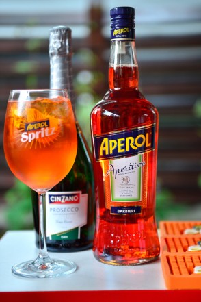 Jeringa Cocktail Aperol