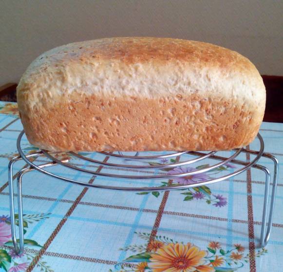 לחם שיבולת שועל פינית (תנור)