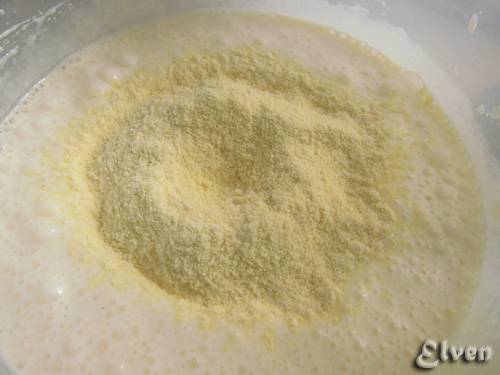 Pastel de miel de maíz (sin gluten)