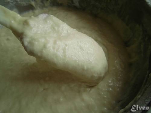 Pastel de gelatina con cebollino y huevo