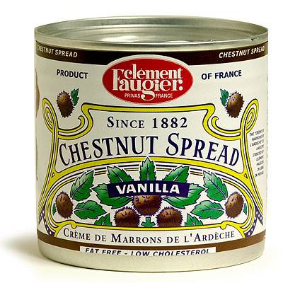 Chestnut cream with vanilla