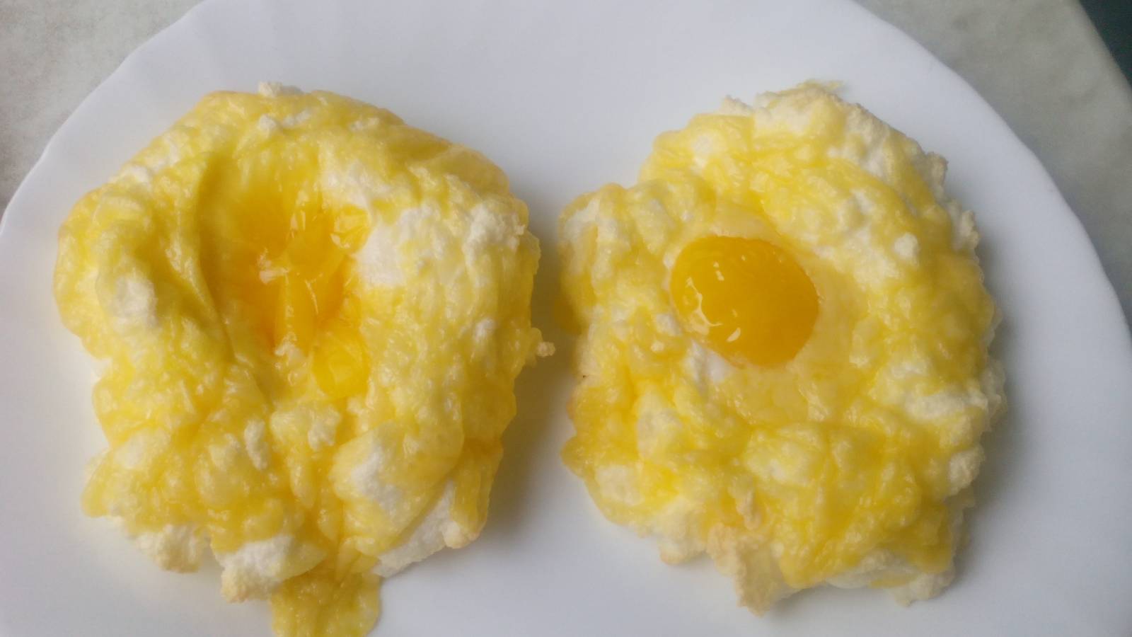 Gebakken eieren in de oven