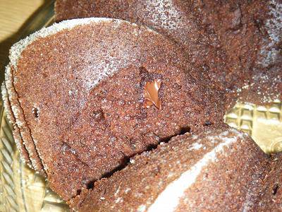 Muffin czekoladowy z kefirem i mąką pełnoziarnistą